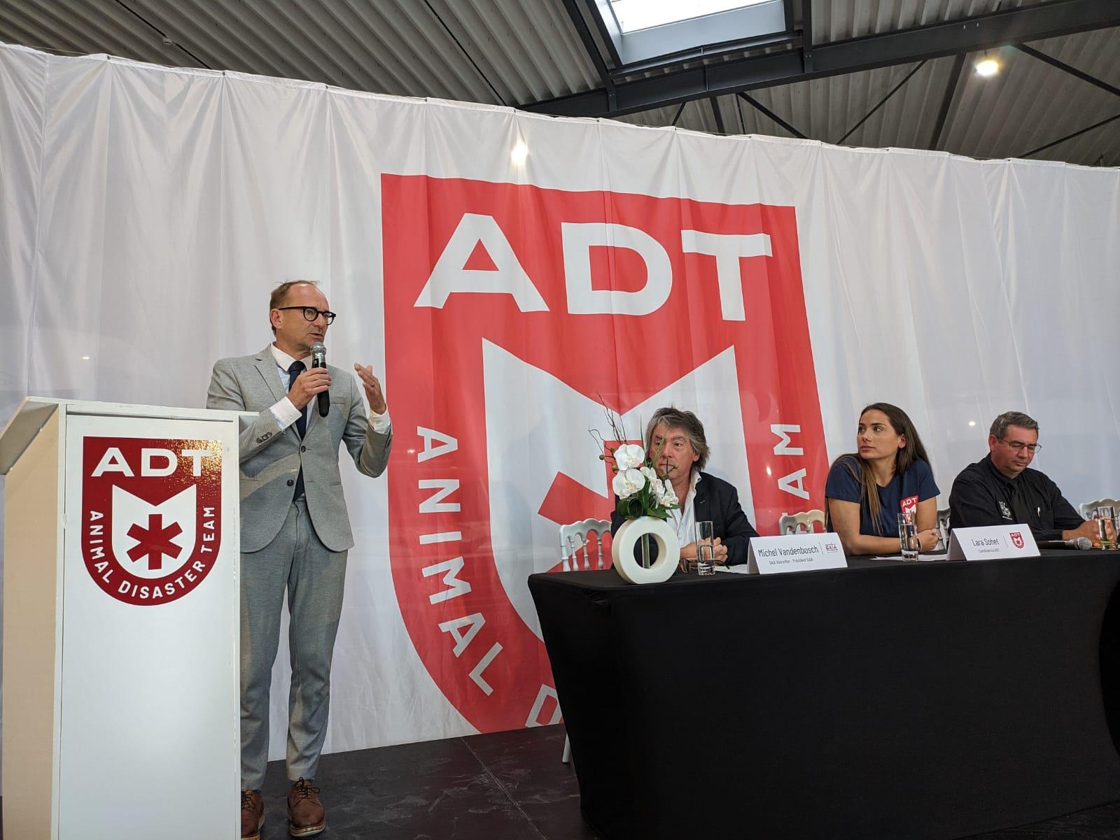 Launch ADT - Minister van Dierenwelzijn Ben Weyts